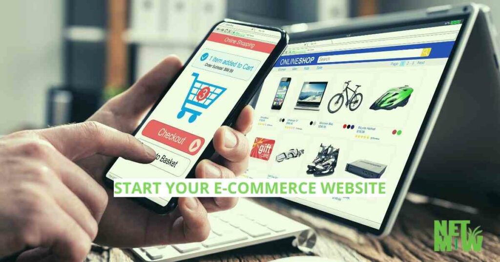 start ecommerce website