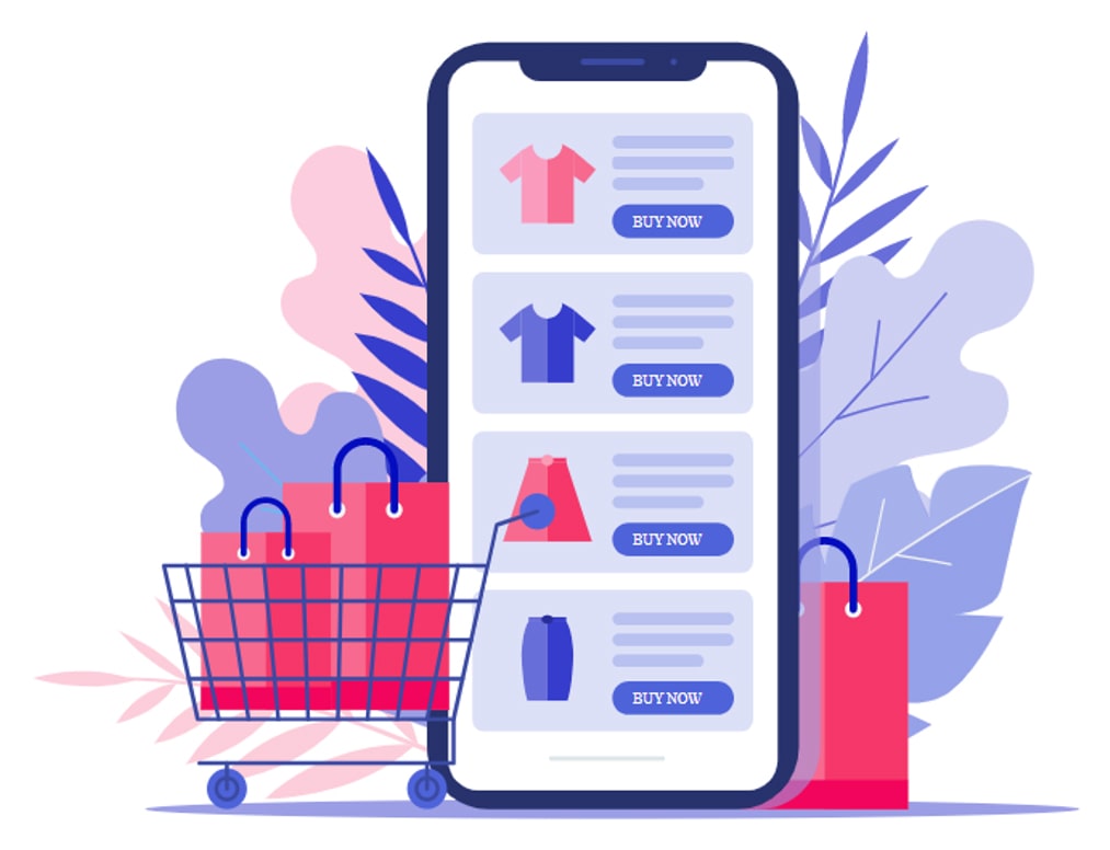 e-commerce website design image
